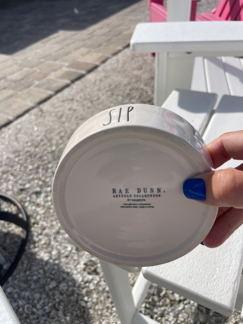 Rae Dunn  'SIP' Ceramic Bowl - Picture 3 of 4